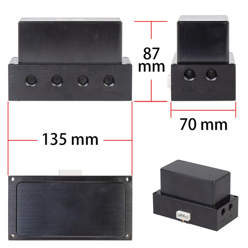 4-vägs digitalt styrsystem med dosa och appstyrning