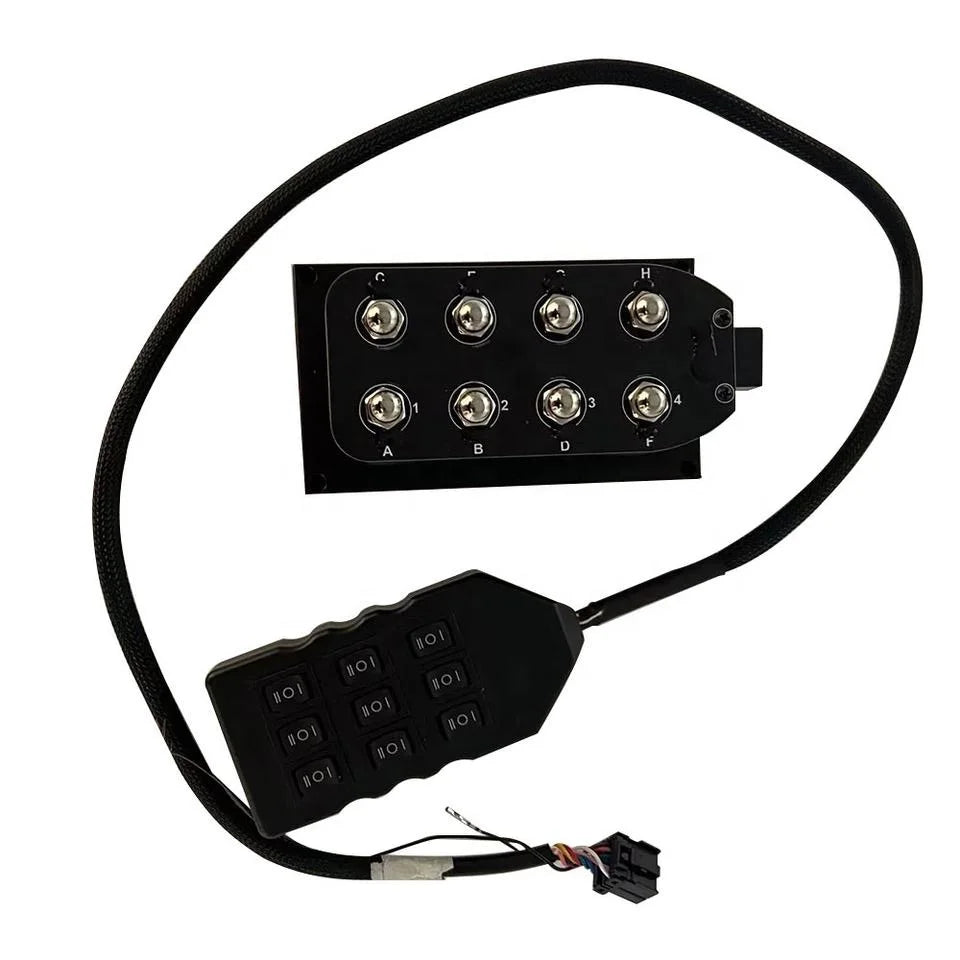 4-vägs ventilblock med kontroll 1m-5m